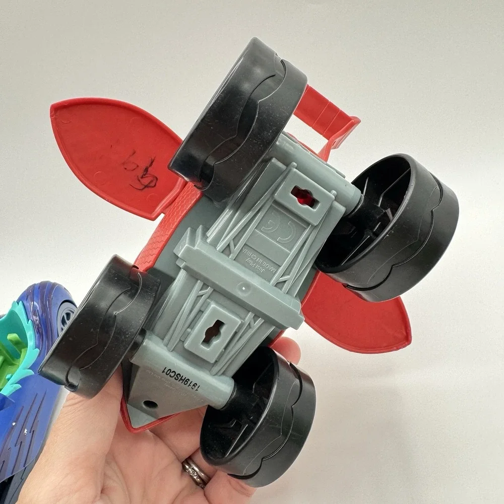 PJ Masks Lot Of 3 Vehicles With Figures Catboy Owlette Gekko Glider Mobile L8